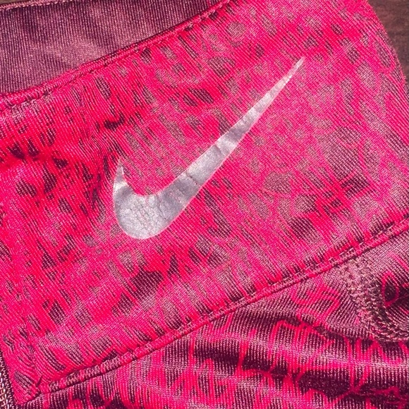 Nike Red and Black Quarter-Zip Pullover - Picture 3 of 3